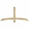 Ekena Millwork Bellingham Rough Sawn Timber Gable Bracket, Douglas Fir, 60"W x 30"H x 4"D x 4"F, 12/12 Pitch GBW060X30X0404BEL00RDF - alternate 1